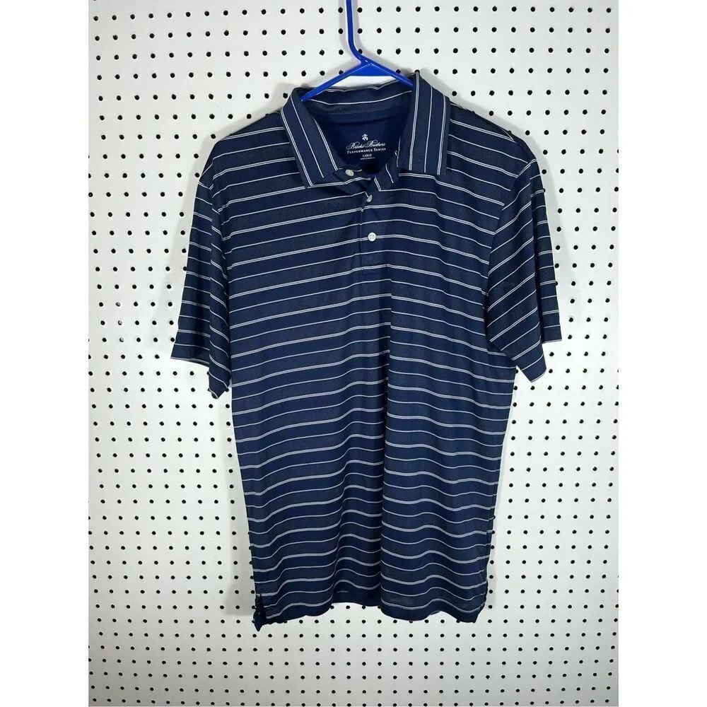 Mens Brooks Brothers Performance polo shirt size L